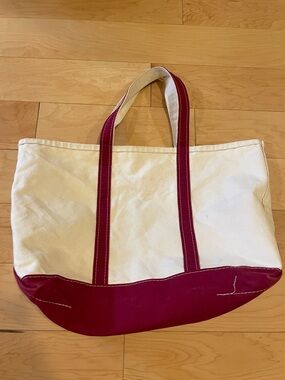 Vintage LLBean boat & tote